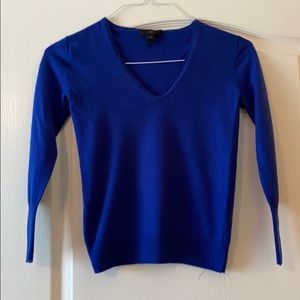100% merino wool Jcrew V-neck